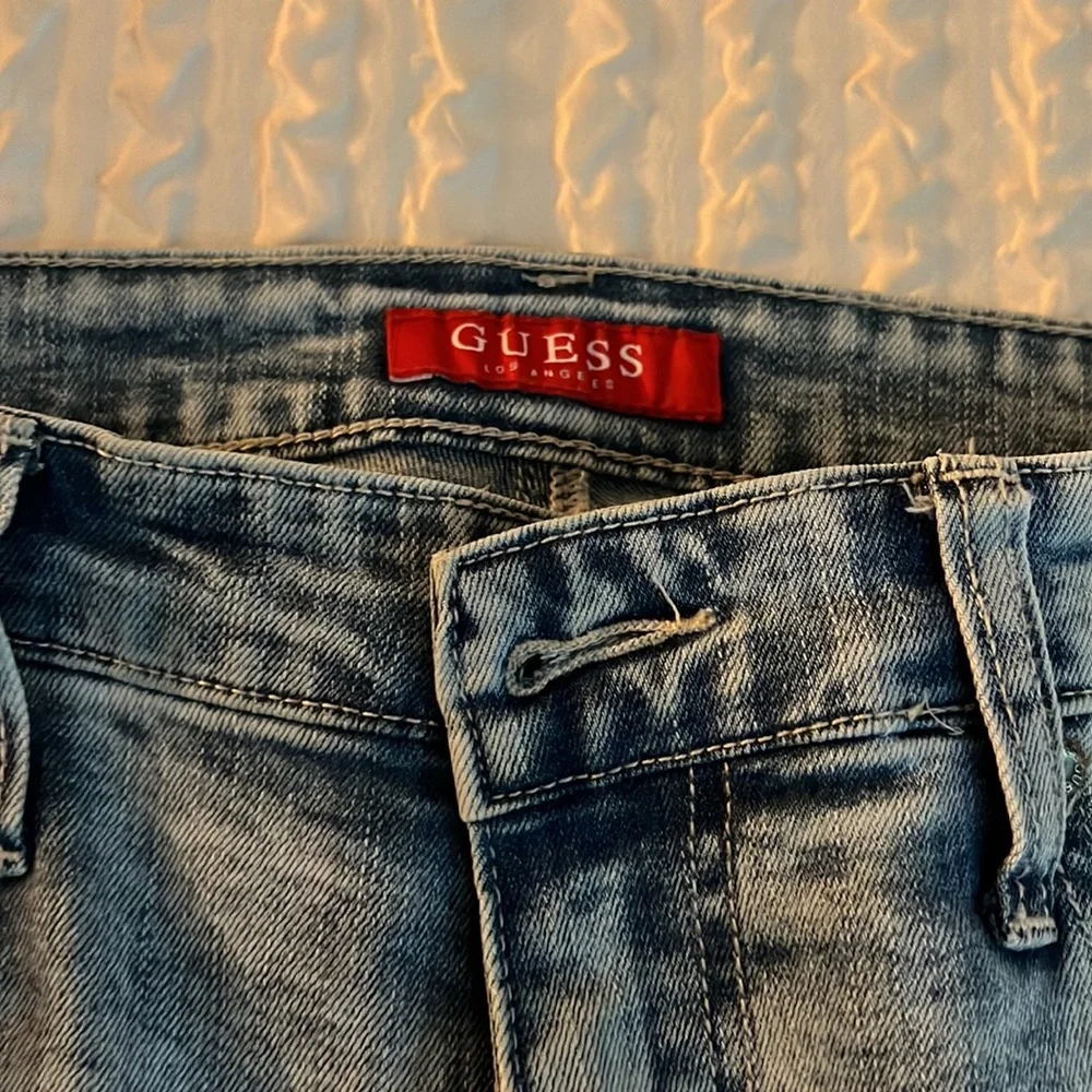 Guess Mens Denim Skinny Jeans - Picture 3 of 4